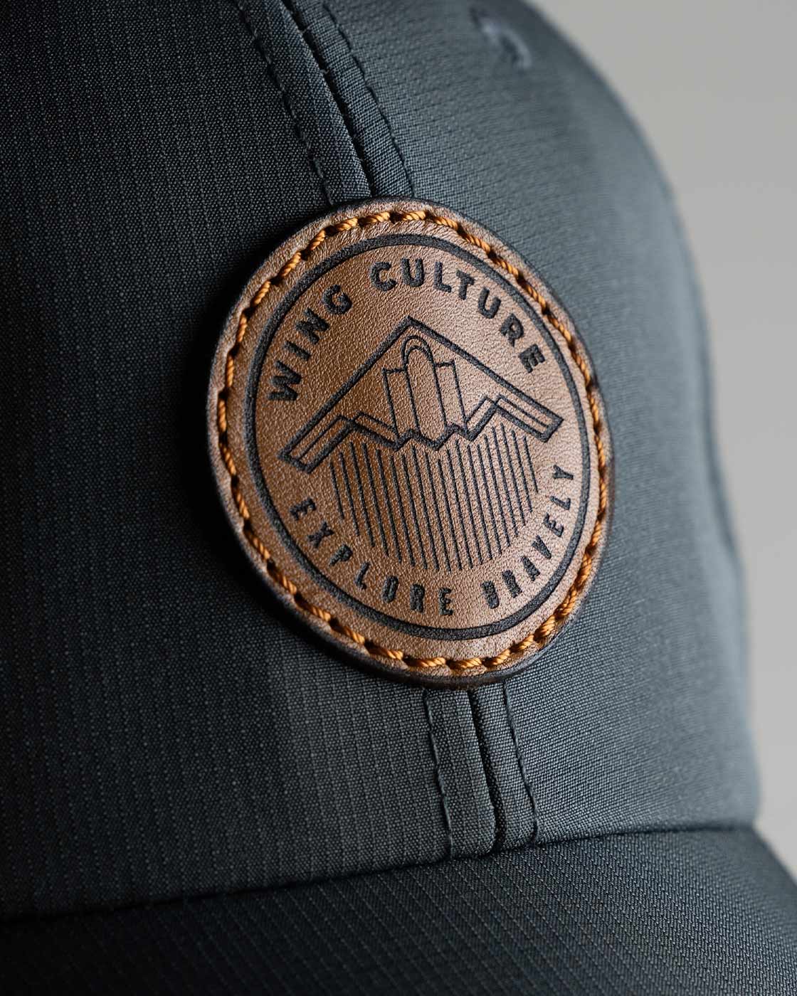 aviation B-2 Bomber cap leather patch for men and women