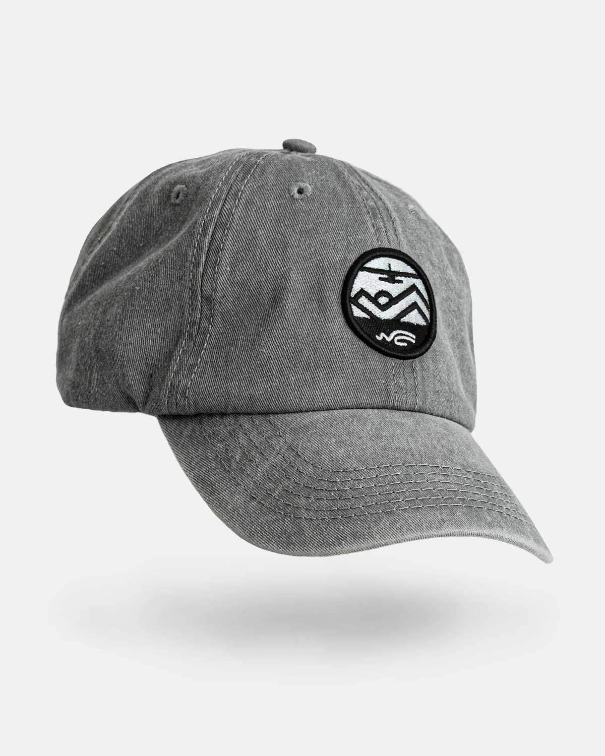 Grey Embroidered Cap – Wing Culture