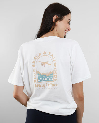 Blue Skies & Tailwinds Tee